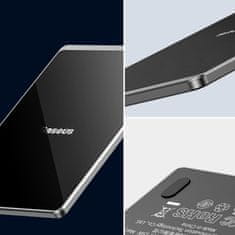 BASEUS Ultra-thin vezeték nélküli töltő Qi, USB kábel 1m, fekete