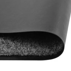 Vidaxl antracitszürke kimosható lábtörlő 40 x 60 cm 323415