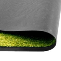Vidaxl zöld kimosható lábtörlő 60 x 180 cm 323429