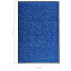 shumee kék kimosható lábtörlő 60 x 90 cm