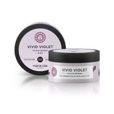 Maria Nila Gyengéd tápláló maszk tartós színpigmentek nélkül Vivid Violet (Colour Refresh Mask) (Mennyiség 100 ml)