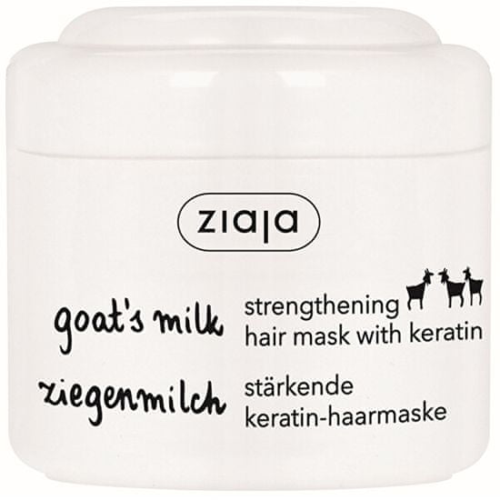 Ziaja Maszk száraz és fénytelen hajra keratinnal Goat`s Milk 200 ml
