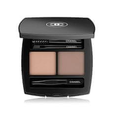 Chanel Szett a tökéletes szemöldökért La Palette Sourcils De Chanel (Brow Powder Duo) 4 g (Árnyalat 01 Light)