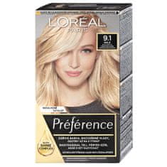 Loreal Paris Préférence hajfesték (Árnyalat 10.21 Stockholm very light pearl blonde)