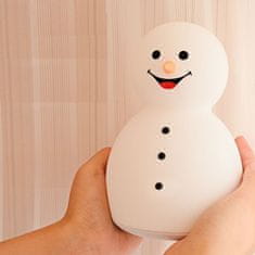 SNOWMAN lámpa dallammal