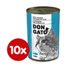 DON GATO konzerv macskáknak hal 10x415 g