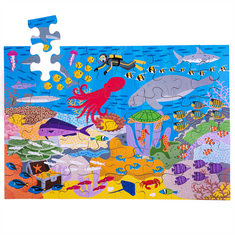 Bigjigs Toys Floor Puzzle Víz alatti világ 48 darab