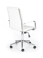 Halmar Irodai szék karfákkal Porto 2 - fehér