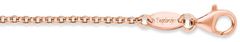Engelsrufer Rózsaszín aranyozott ezüst lánc Rolo ERN-R (Hossz 80 cm)