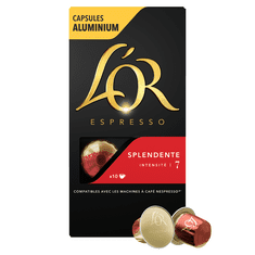 L'Or Espresso Splendente Intenzitás 7 - 10 db alumínium kapszula