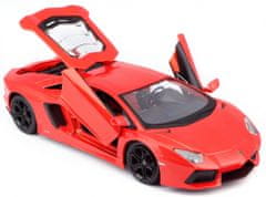 Maisto Lamborghini Aventador narancssárga 1:24