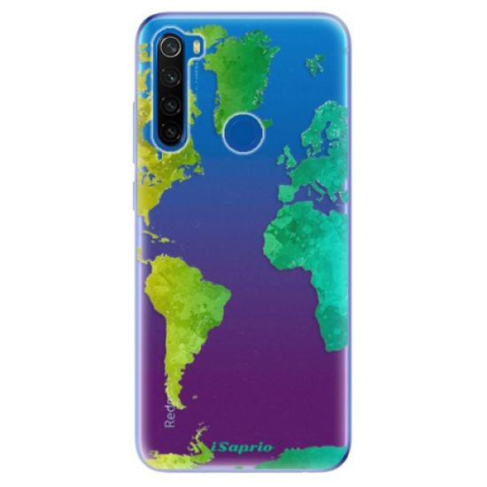 iSaprio Cold Map szilikon tok Xiaomi Redmi Note 8T