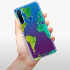 iSaprio Cold Map szilikon tok Xiaomi Redmi Note 8T