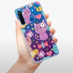 iSaprio Cat pattern 01 szilikon tok Xiaomi Redmi Note 8T