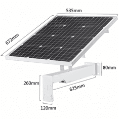 Secutek 60W SBS-S60W40A napelem