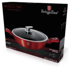 Berlingerhaus Gránit edény 32 cm Red Metallic Line Bh-1264