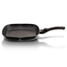 Berlingerhaus Gránit grill serpenyő 28 cm Bh-1846 Fekete ezüst