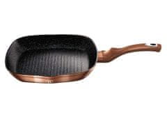 Berlingerhaus Grill serpenyő Rose Gold Gránit 28 cm átmérőjű Bh-1521