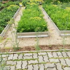 Primaterra Acél kerti magaságyás GARDEN-40 METAL 100x400x40 cm horganyzott