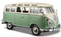 Maisto Volkswagen Van Samba, zöld, 1:24