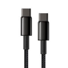 BASEUS Data kábel USB-C / USB-C PD QC 100W 5A 1m, fekete