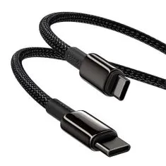 BASEUS Data kábel USB-C / USB-C PD QC 100W 5A 2m, fekete