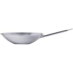 Pujadas Többrétegű rozsdamentes Wok, 36 cm, 