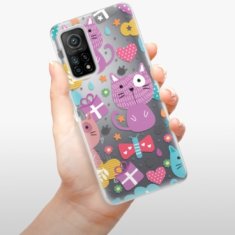 iSaprio Cat pattern 01 szilikon tok Xiaomi Mi 10T / Mi 10T Pro