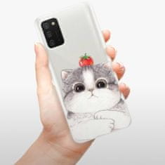 iSaprio Cat 03 szilikon tok Samsung Galaxy A02s