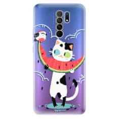 iSaprio Cat with melon szilikon tok Xiaomi Redmi 9