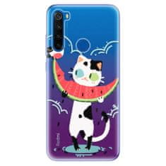 iSaprio Cat with melon szilikon tok Xiaomi Redmi Note 8T