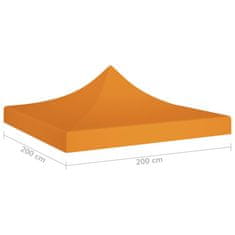 shumee narancssárga tető partisátorhoz 2 x 2 m 270 g/m² 