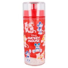 Stor Műanyag dupla héjú palack csillámmal MICKEY MOUSE, 370ml, 60121