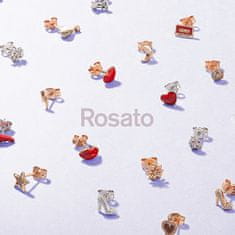 Rosato Ezüst single fülbevaló Szív Storie RZO019R