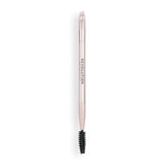 Makeup Revolution Kétoldalas szemöldökecset R1(Define & Fill Brow Brush)