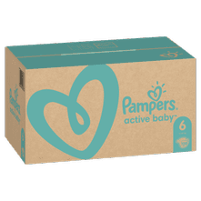 Pampers Active Baby Pelenka 6-os nagyság 128 db, 13kg-18kg