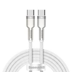 BASEUS Cafule kábel USB-C / USB-C 100W 5A 2m, fehér