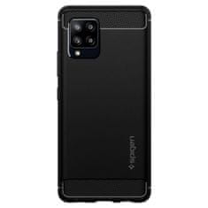 Spigen Rugged Armor szilikon tok Samsung Galaxy A42 5G, fekete