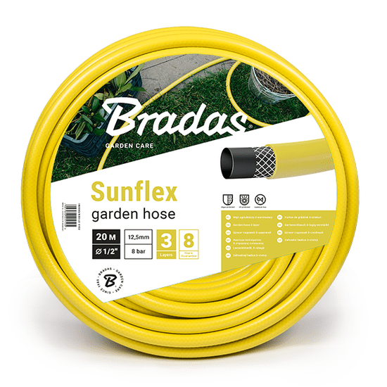 Bradas BRADAS Kerti tömlő Sunflex 3/4 20m