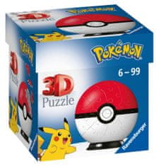 Ravensburger 3D Puzzle-Ball Pokémon, motívum 1, 54 darab