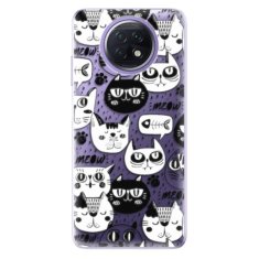 iSaprio Cat pattern 03 szilikon tok Xiaomi Redmi Note 9T