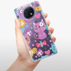 iSaprio Cat pattern 01 szilikon tok Xiaomi Redmi Note 9T