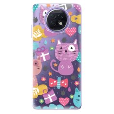 iSaprio Cat pattern 01 szilikon tok Xiaomi Redmi Note 9T