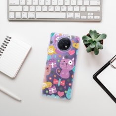 iSaprio Cat pattern 01 szilikon tok Xiaomi Redmi Note 9T