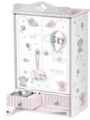 DeCuevas 54035 Fa szekrény babákhoz fiókokkal és kiegészítőkkel SKY 2020