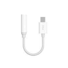 DUDAO L16CPro adaptér USB-C / 3.5mm mini jack, fehér