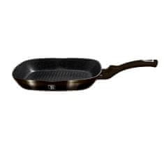 Berlingerhaus Grill serpenyő márvány felülettel 28 cm Shiny Black Collection BH-6611