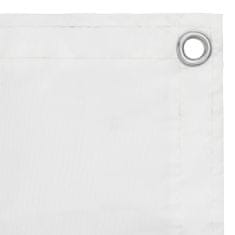 shumee fehér oxford-szövet erkélyparaván 75 x 600 cm