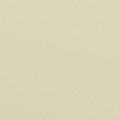 Greatstore krémszínű oxford-szövet erkélynapellenző 75 x 300 cm