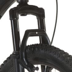 Greatstore 21 sebességes fekete mountain bike 27,5 hüvelykes kerékkel 38cm